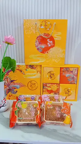 Mẫu Hộp 4 bánh trung thu Tân Dân Lợi với thiết kế sang trọng làm quà tặng #xuhuong  #viraltiktok  #banhtrungthutandanloi 