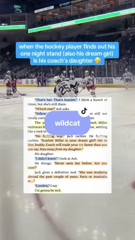 some forbidden romance 🙂‍↕️ 📖 Wildcat by Rebecca Jenshak! #hockeyromance #hockeyromancebooks #kindleunlimited #coachsdaughterromance #rebeccajenshak 