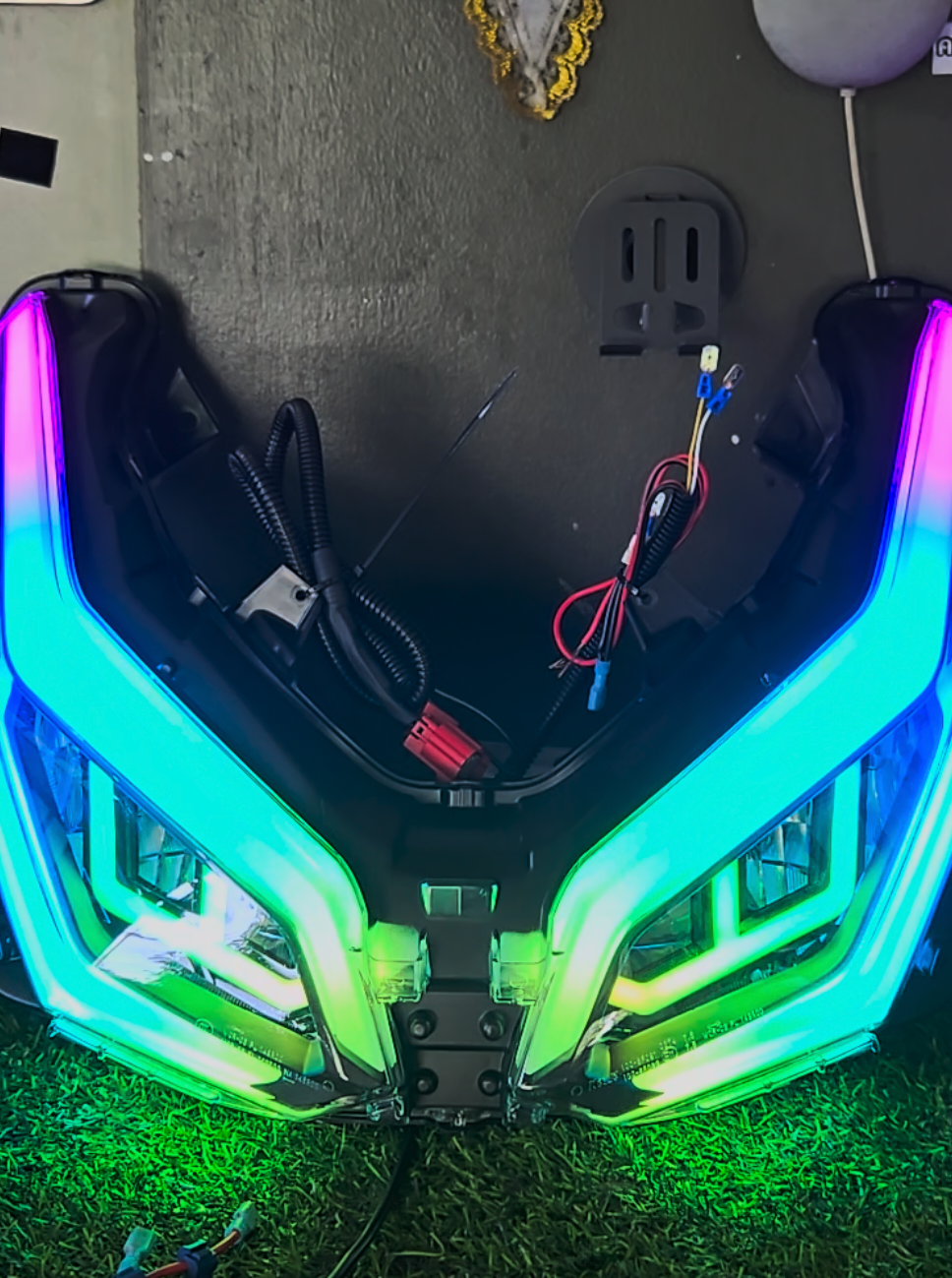 #ไฟหรี่เลี้ยวในโคม #ไฟรุ่ง #forza350 #pcx2025 