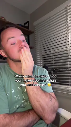 And it’s always at with the worst timing.  My gosh the things Christians say to each other 🤦🏻‍♂️