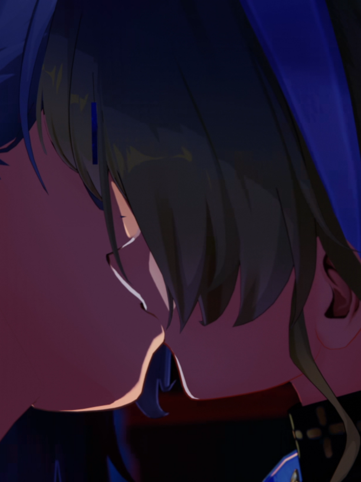 and so i made them kiss~ kept you waiting huh? ------------------------- hope it was worth the wait i was busy with work !! 🙇‍♀️🙇‍♀️ credits: va: @nagamimis  vfx: @Kani_Natto_  #WutheringWaves #yuri #Zani #phoebe #zaphi #b3d #wuwa #wuwafanart