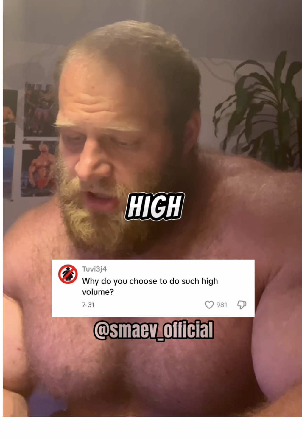 Answering questions, Part 2. - Code: SMAEV1 for all @BuckedUp supplements! - #andreysmaev #bodybuilding #GymTok #bulking #Fitness 