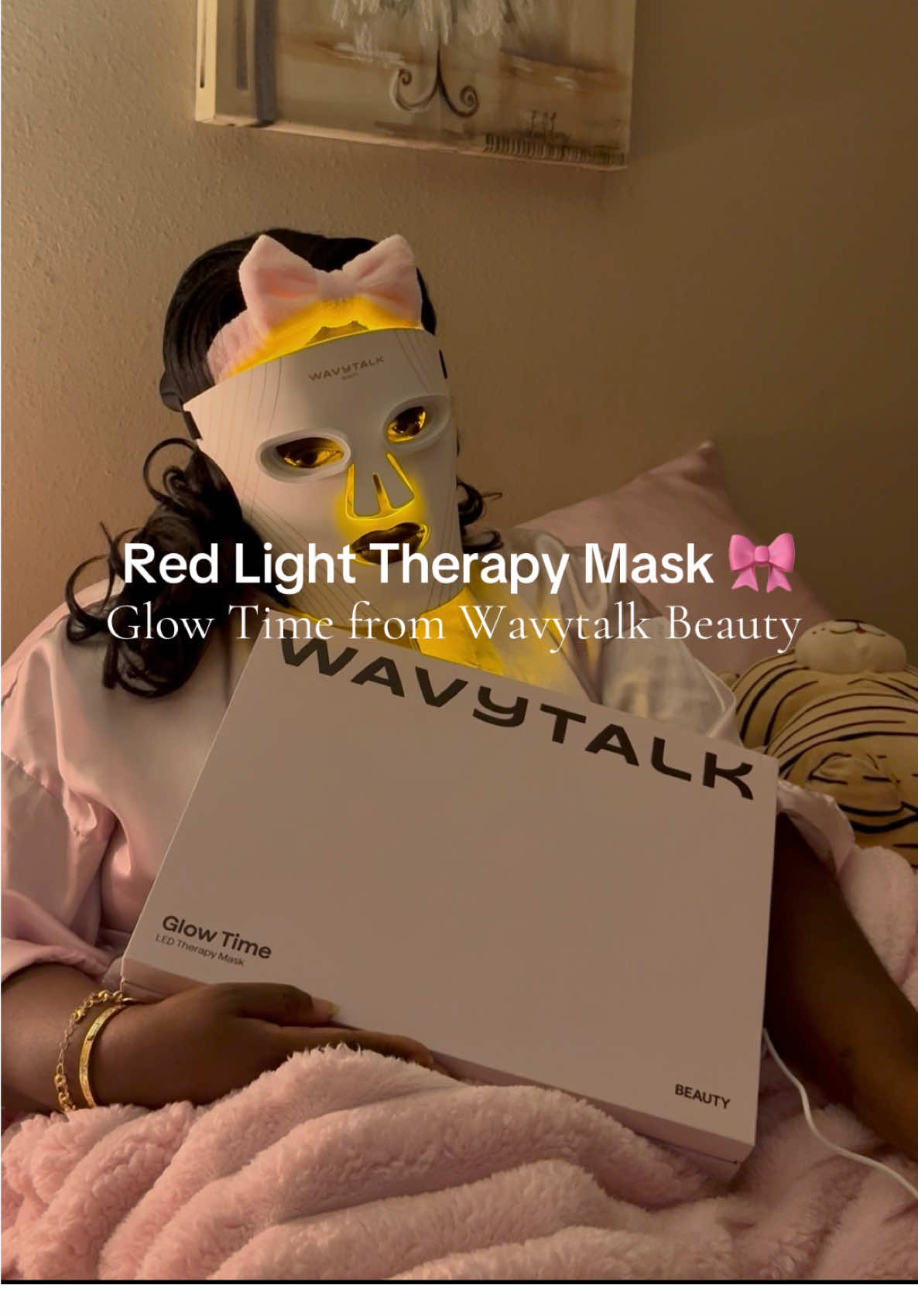 *NEW* Wavytalk Beauty Glow Time LED Red Light Therapy Mask   💖Lets glow-up together follow for more. #wavytalkbeauty #WavytalkLEDMask #WavytalkGlowTime #redlighttherapy #skincareproducts 