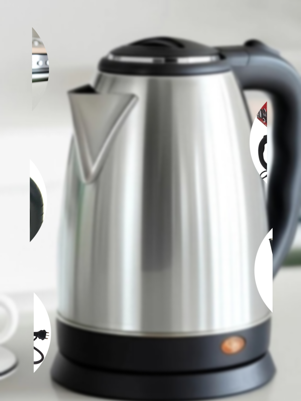 Chaleira elétrica jarra inox 127v. #chaleira #eletrica #cozinha 