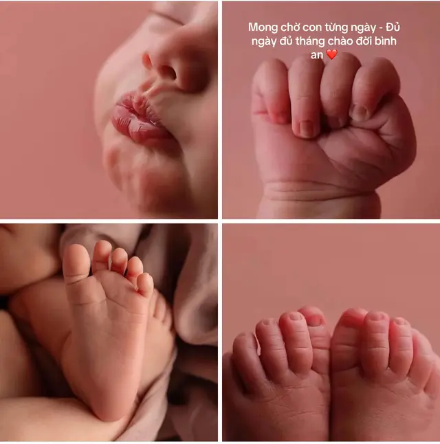 Mong chờ con từng ngày - Đủ ngày đủ tháng chào đời bình an ❤️#mebau#beyeu