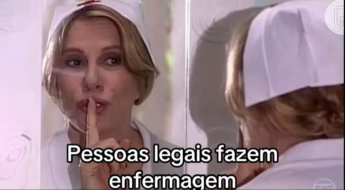 É MEME !! #andressaurach #enfermagem #ratched #thegoodnurse #enfermeira #fyp #viral 