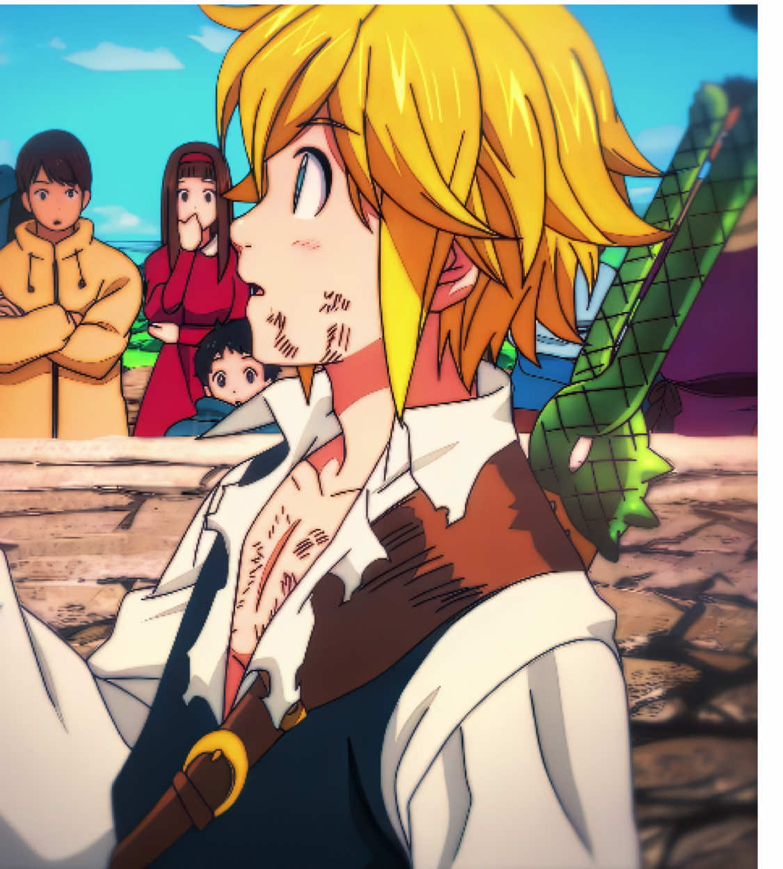 meliodas mogged him 😭🔥 // PAYHIP IN BIO // #7ds #7dsedit #escanor #escanoredit #animeedit 