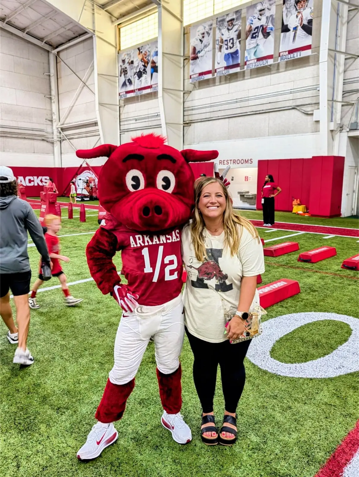 Fan Day 2025 - We are ready for SEC Football and the Arkansas Razorbacks!!! 🙌🐗 #arkansas #football #razorbacks 