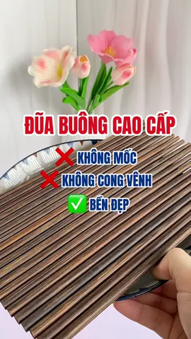 Đũa buông Bình Thuận loại 1, làm từ sóng lá già, không cong vênh, không mốc, càng dùng càng chắc, càng đen bóng đẹp #duabuongbinhthuan #duabuong #fyp #duabuongsongla #xh 