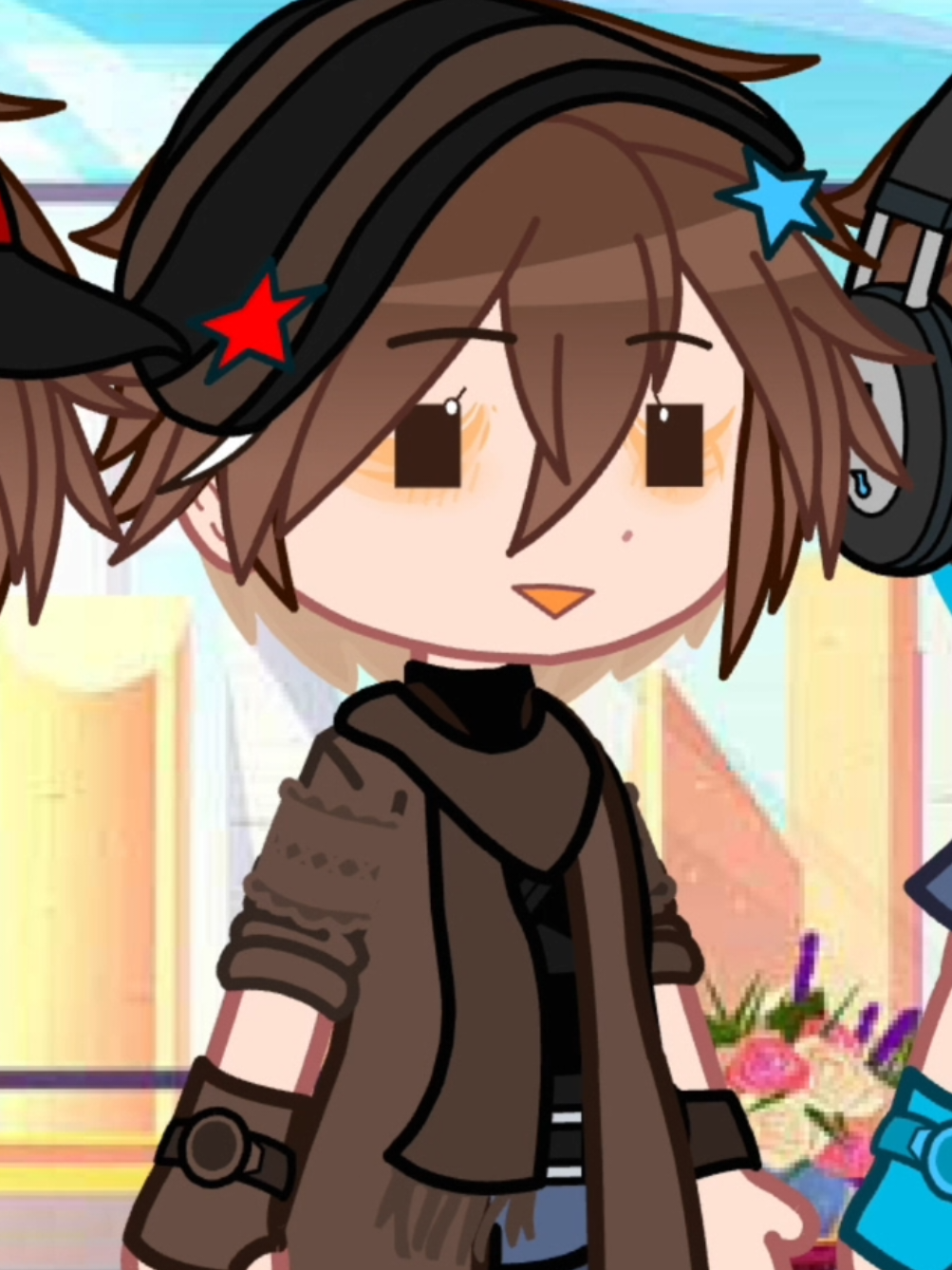 gempa: eh- || (NOT OG!) || Ori trio! 🌪⚡🌄 Taufan:  (๑`^´๑) hali: ...  . . . . . . hastags (ignore) : #oritrio #boboiboygenoa #boboiboyhali #boboiboytaufan #gachaclub 