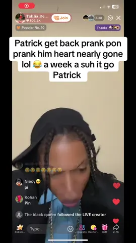 Dem prank back Patrick lol 😂 a week #fyp #foryou #prankcalls 