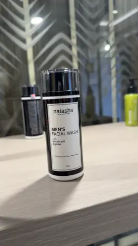 Facial wash mens series natasha skincare #natashaskincare #fyp 
