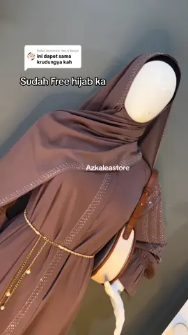 Membalas @decq liesya abaya nya sudah free hijab kk #fyp #abaya #abayastyle #abayagirls #abayagirls #gamiskhaki #abayadubai 