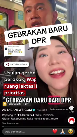 Gebrakan baru DPR #DPR #gibranrakabuming #PRABOWO #curhatbangdennysumargo #curhatbang 