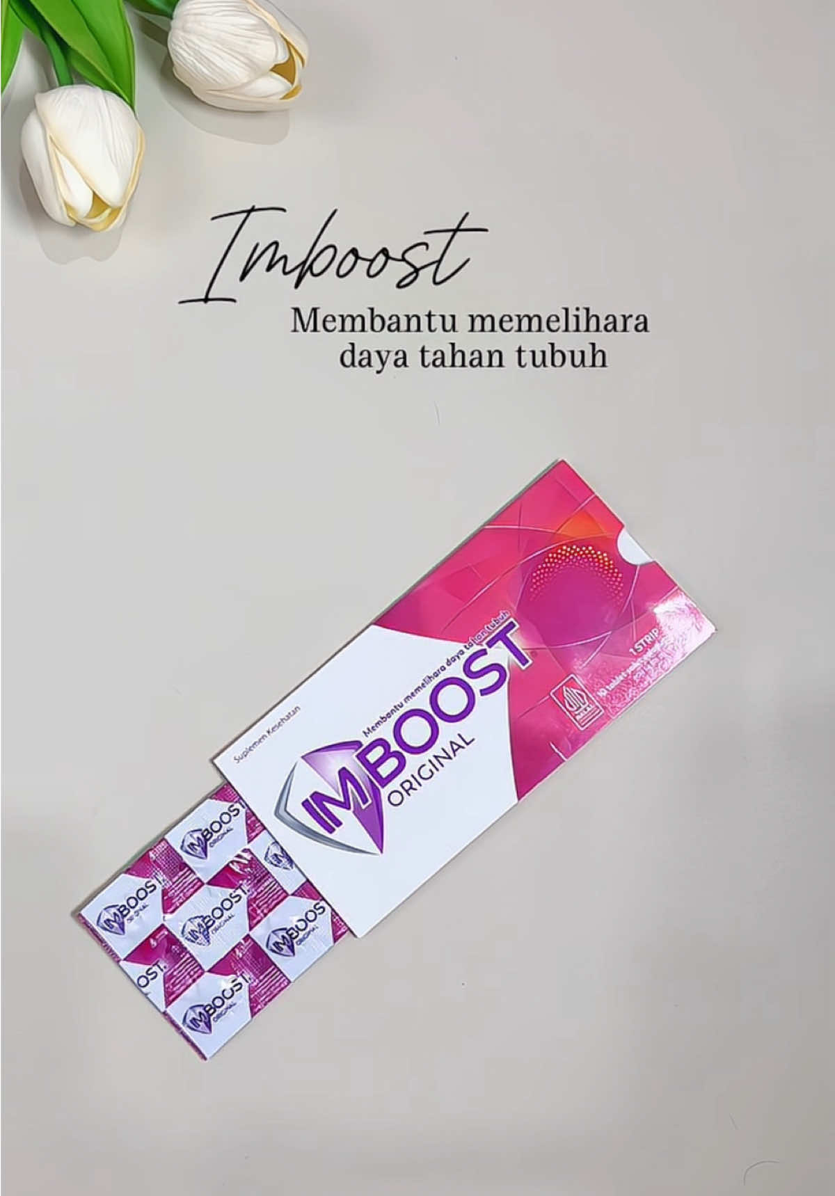 Jangan lupa imboost 1 x sehari ✨🤩  @Soho Global Health 🩷 #imboost #imboostoriginal #imboosttablet #suplemenimboost #imboostsuplemenkesehatan 