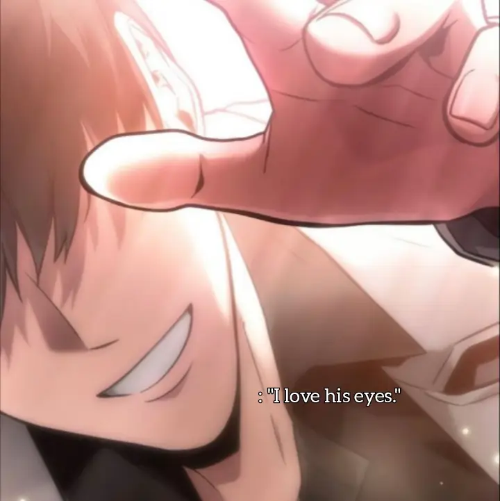 : I love his eyes, not those sad eyes, but determined eyes, bright, hopeful, as if containing the whole galaxy in them.. eyes that do not give up before fate..     not just his eyes    but everything about him    and him. 😭🫶💗 #kimdokja#kdj#omniscientreadersviewpoint#orv#manhwa#action#xh 