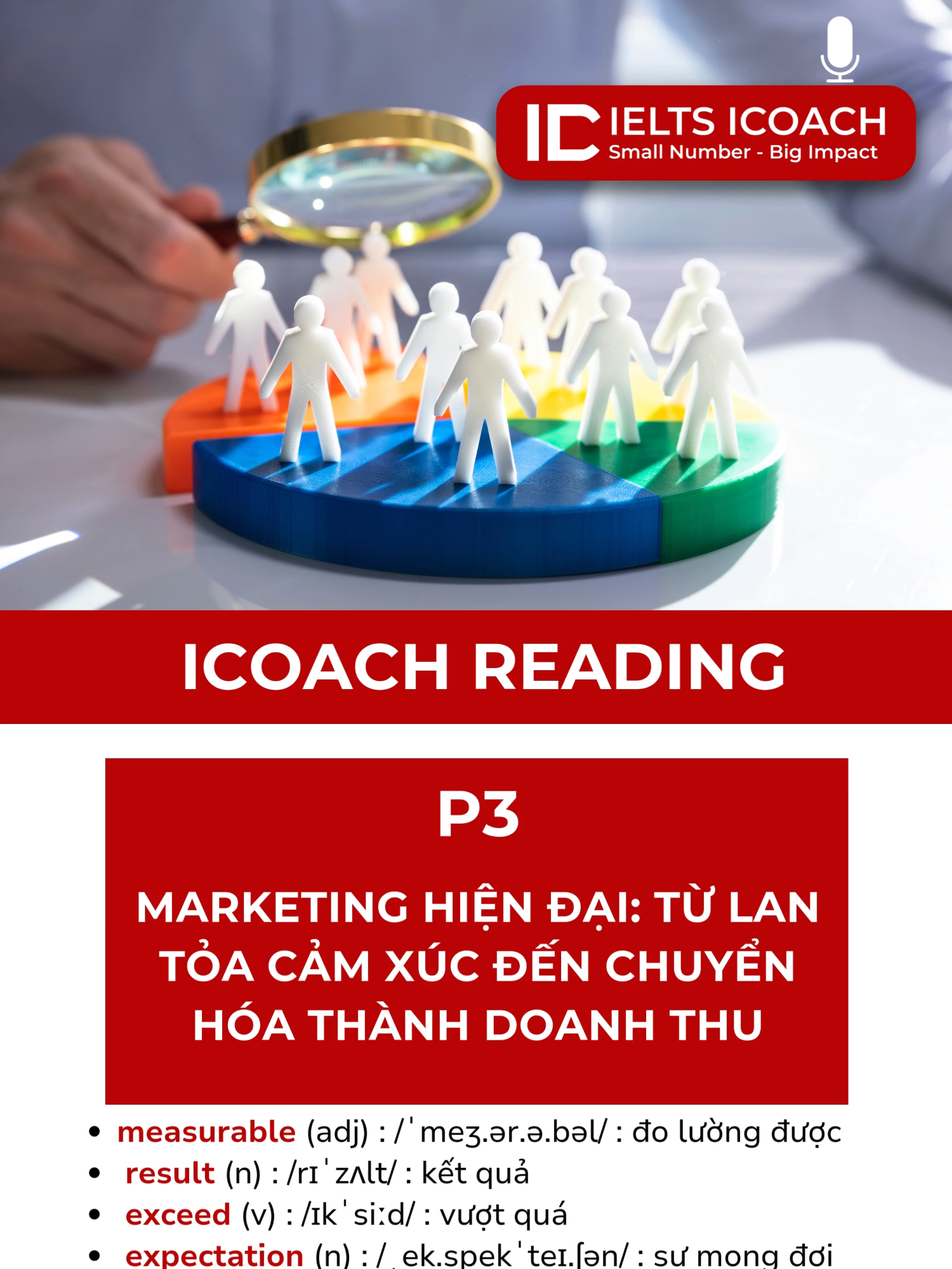 Marketing hiện đại: Từ lan tỏa cảm xúc đến chuyển hóa thành doanh thu (P3)  #ieltsicoach #IELTSCOACH #viraltiktok #LearnOnTikTok #IELTSICOACH #fyppppppppppppppppppppppp #viralvideo #studywithme #foryoupage #xuhuong #fypage #xuhuongtiktok #podcast #english #ieltstips #trend #IELTS #listening #vocabulary #icoach #marketing #truyenthong #hoctienganh #icoachreading #ieltsreading