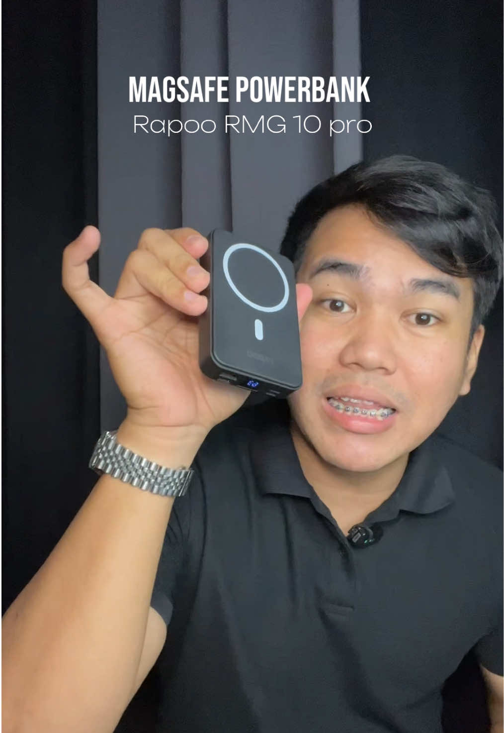 Nag restock na yung magsafe powerbank na inabangan ng marami! @Rapoo Philippines  #rapoopowerbank #magsafepowerbank #powerbank #wirelesscharger #magneticpowerbank 