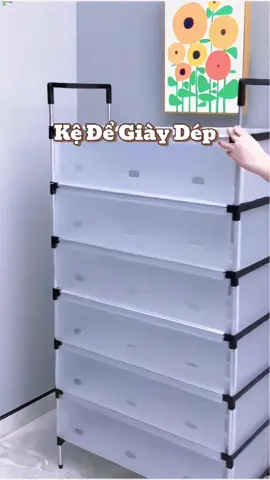 Kệ INOX 5 Tầng chống bụi - Giá để giày dép và mũ #ke5tangdanang #kedegiaydep 