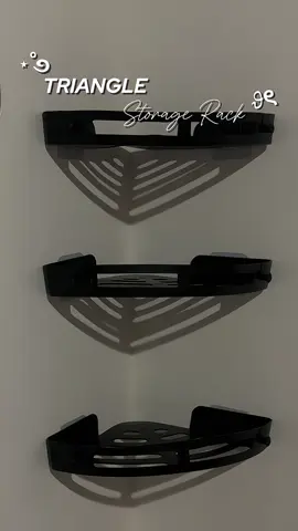 Punch free triangle storage rack#oragnizer#storagerack #bathroomstoragerack 