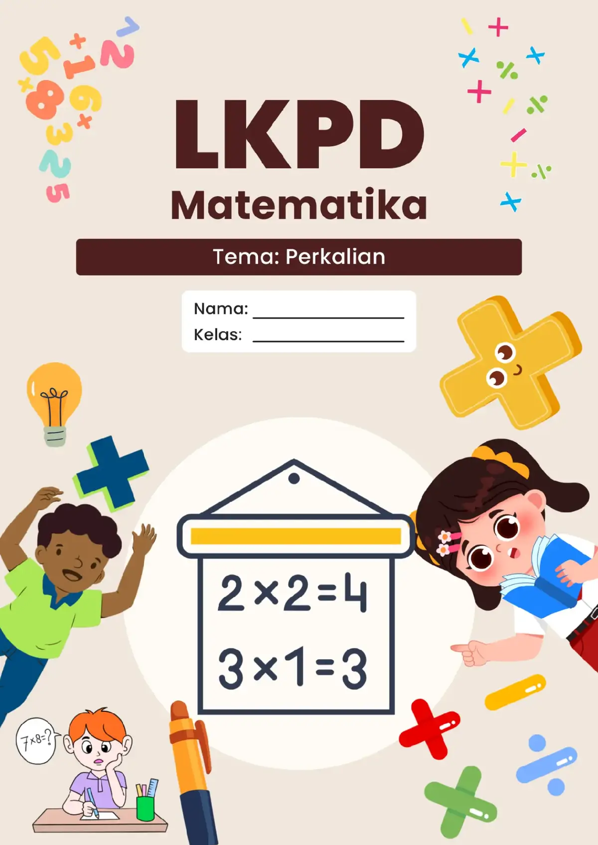 #lkpd #matematika  #perkalian  #siswa  #fyppppppppppppppppppppppp 