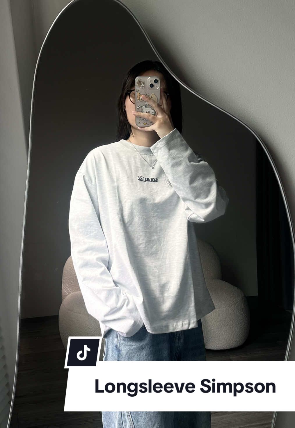 Áo thun tay dài nhà Simpson mới ra đúng xịn luôn, lại còn học sinh  #phoidoxinh #review #thoitrang #outfit #simpson @Simpson Studio 