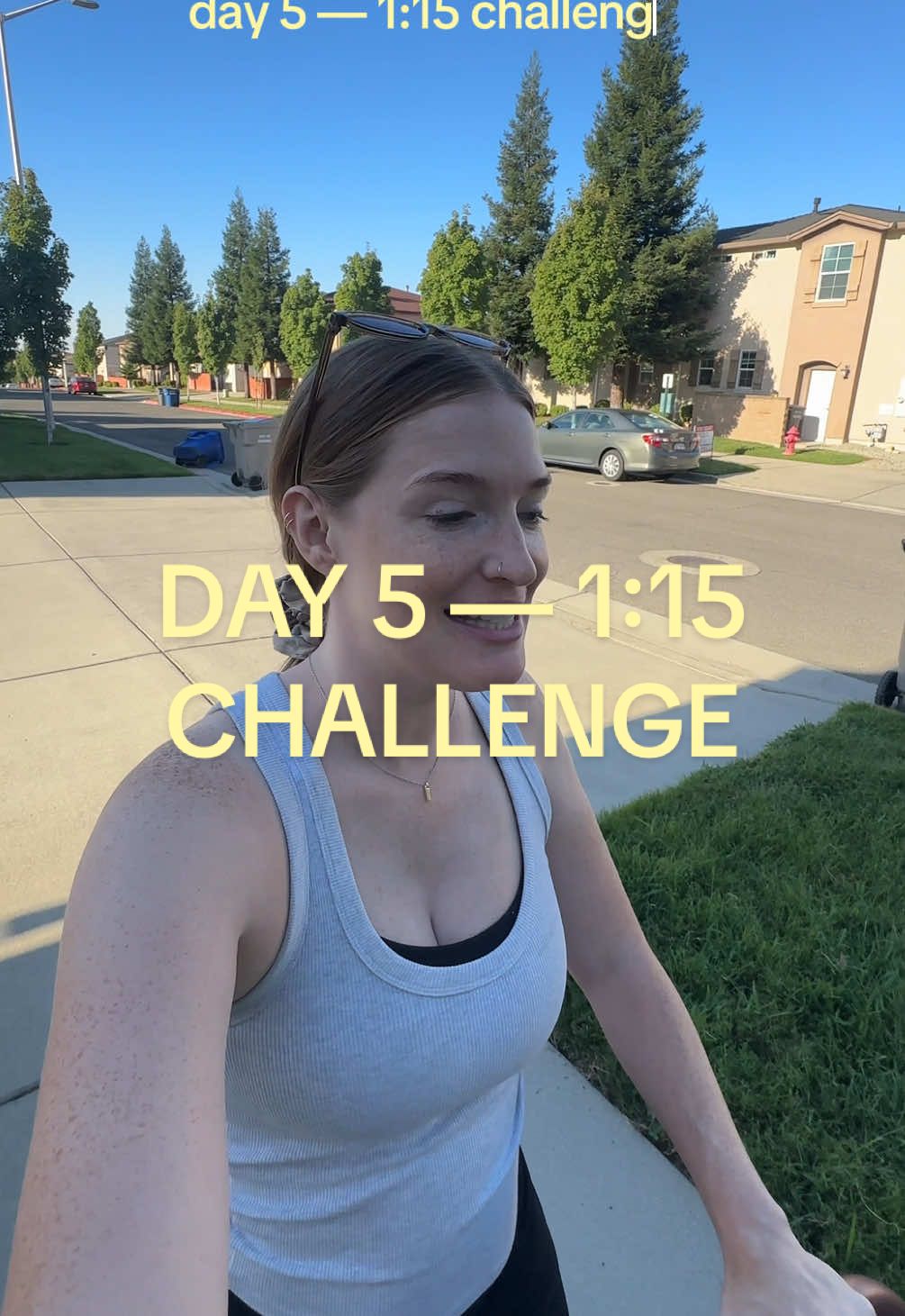 Another day!!! (This was two days ago bc I’m a little behind posting! Will have day 6 up soon! Is anyone doing this with me??? 🙂‍↔️🌟#postpartumfitnessjourney #fitnessjourney #fitnessmotivaton #DailyRoutine #postpartumworkout 