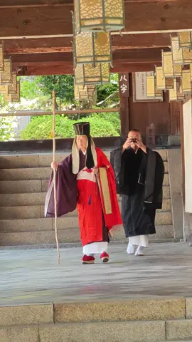 京都黄檗山万福寺众僧上殿#京都黄檗山萬福寺 #黄檗文化 #黄檗煎茶 #黄檗宗大本山萬福寺 