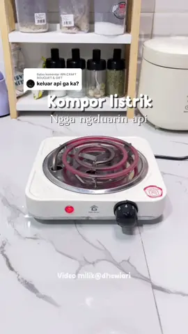 Membalas @WN CRAFT BOUQUET & GIFT kompor listrik gm bear #komporlistrik #komporportable #dailyvlog #masakansimple #wajanramen 