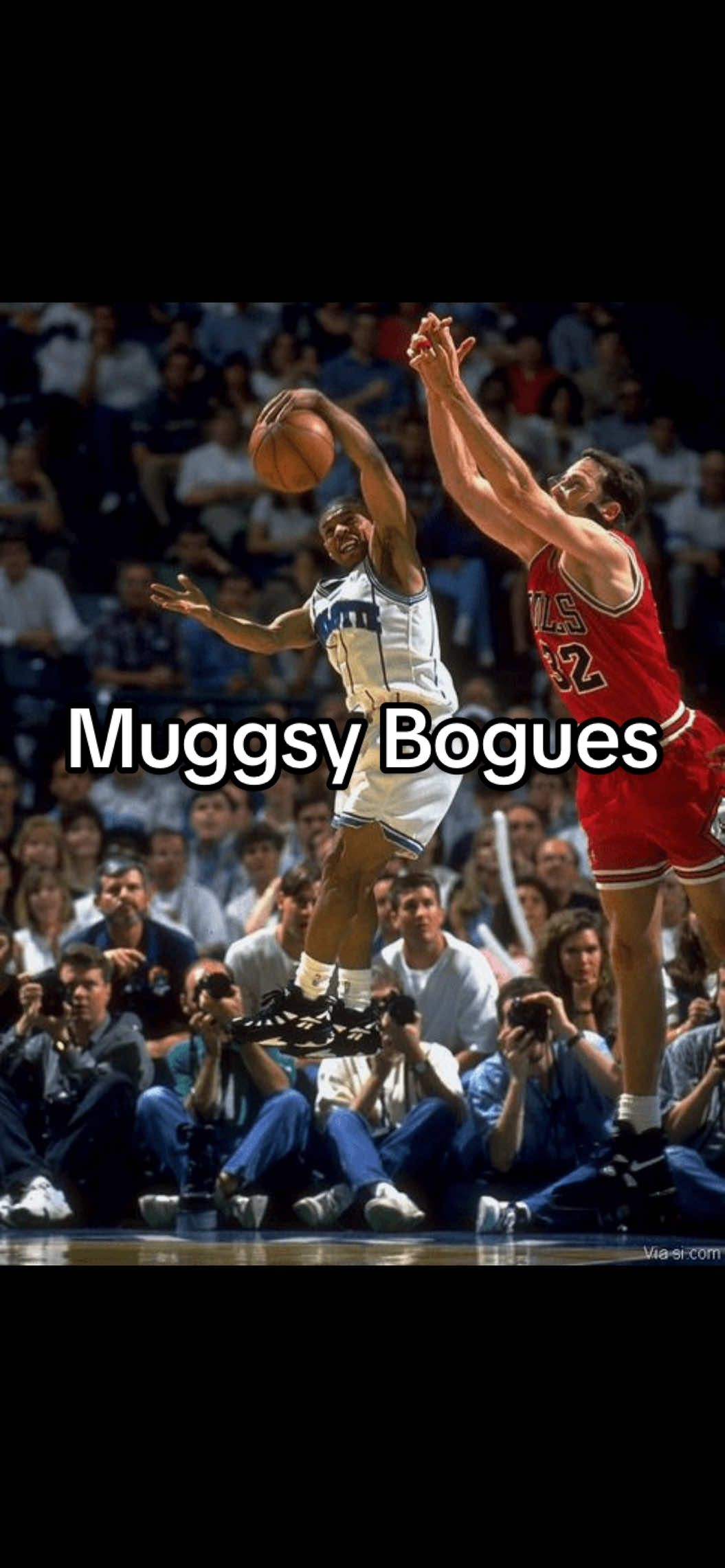 Muggsy Bogues: Charlotte Legend🔥🏀 #SaveTheMidRange . #basketball #90s #highlights #NBA 
