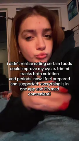 Guessing meals around my cycle? Not anymore 😎 Trimmi tracks both #HormoneHealth #CycleTracking #NutritionMatters #SelfCareRoutine