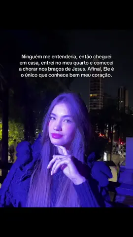 Jesus sempre será o meu refúgio diante de todas as dificuldades! 