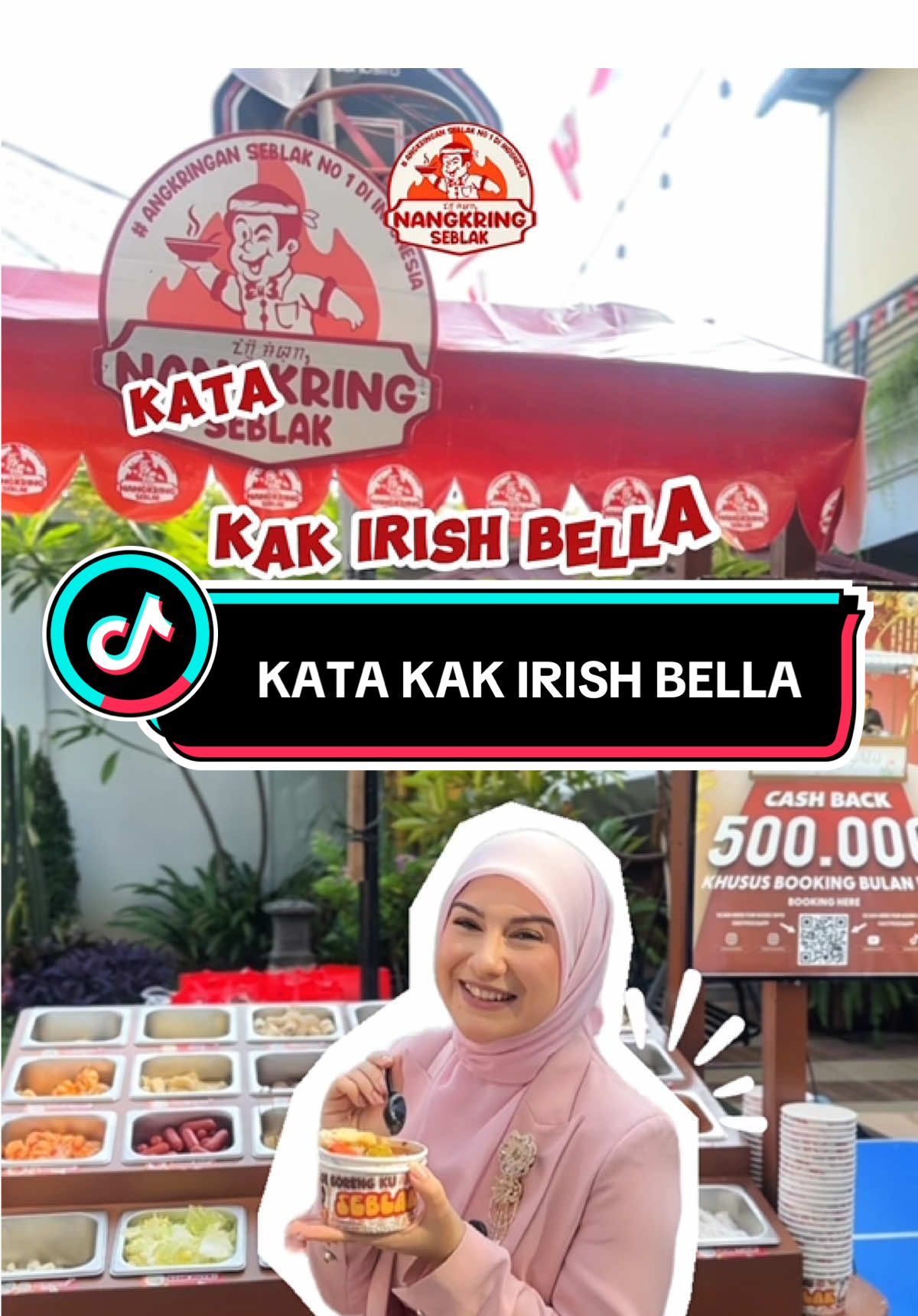 MasyaAllah,senangnya dikasih kesempatan buat bisa hadir di acara ulang tahun Amala kemarin😍 #ANGKRINGAN SEBLAK PRASMANAN PERNIKAHAN PERTAMA DI INDONESIA🥇  CREATE YOUR SPESIAL MOMENT WITH @nangkringseblak  Info : 📞 0857-9503-3699 📩 DM IG 📍 Jl Pesantren No 137, Cibabat, Cimahi (KANTOR PUSAT NANGKRING SEBLAK) #angkringanseblakno1 #angkringanseblakprasmananpernikahanpertamadiindonesia #irishbella 