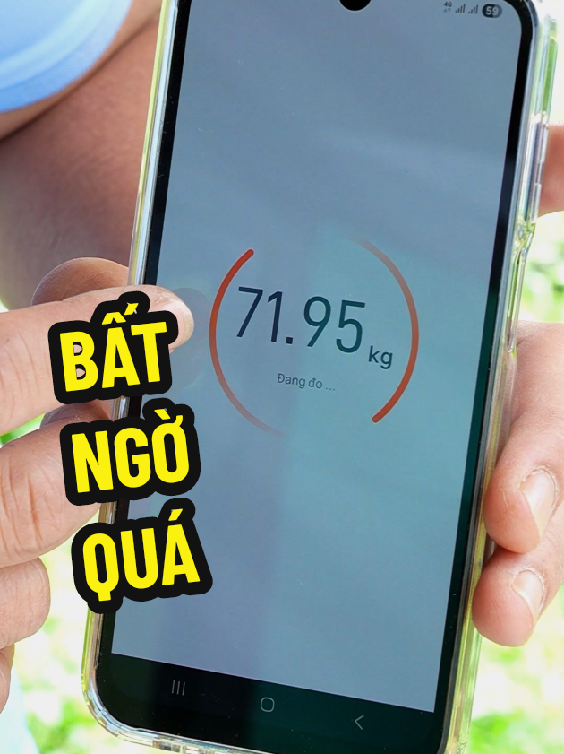 thật bất ngờ với chiếc cân điện tử thông minh này. #binhdiennang2 #candientu #candientuthongminh #candientuajidos5pro #suckhoe 
