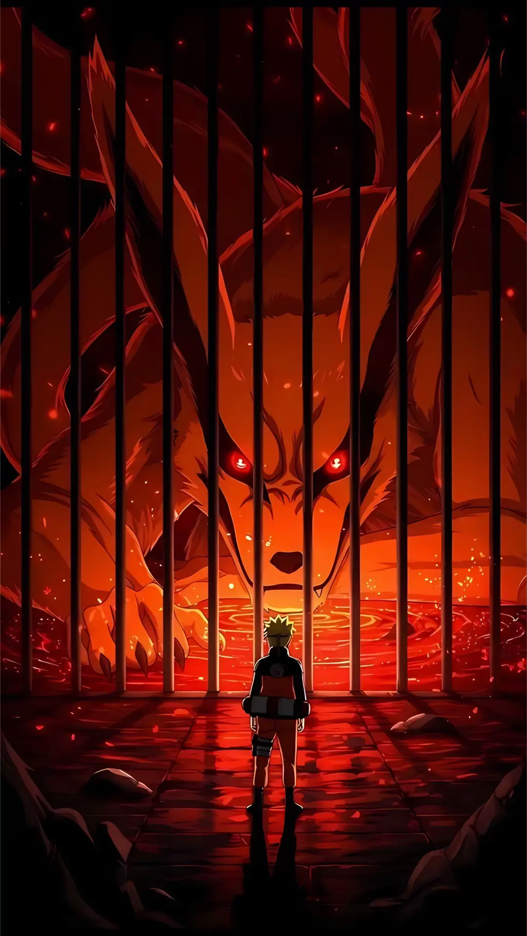 comments for the next wallpaper🔥 #naruto #wallpaper #anime #ninja #kurama 