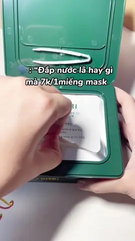 Mua 60 miếng không biết bao giờ dùng hết luôn #kbeauty #skincare #cosnori #dailymask #viral @COSNORI 
