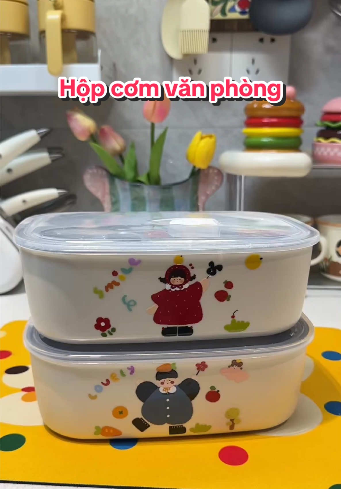 Hộp cơm văn phòng xinh #hopcomvanphong #hopcom #TH✿ #hopdungthucpham 