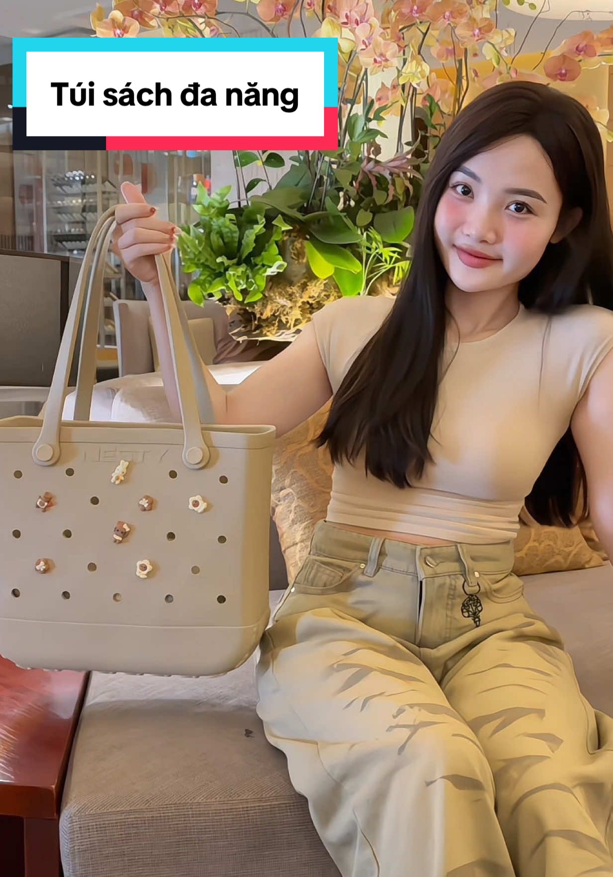 TÚI XÁCH ĐA NĂNG CHẤT LIỆU EVA #nesty #tuidanang #tuixach #tuinesty #mebimsua 