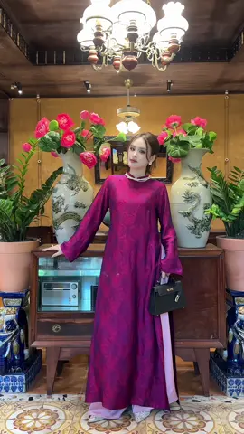 Mợ ba đi trẩy hội 🤭 #aodaivietnam #aodaivietnam🇻🇳 #fyp #xuhuong #aodaiGiGi 