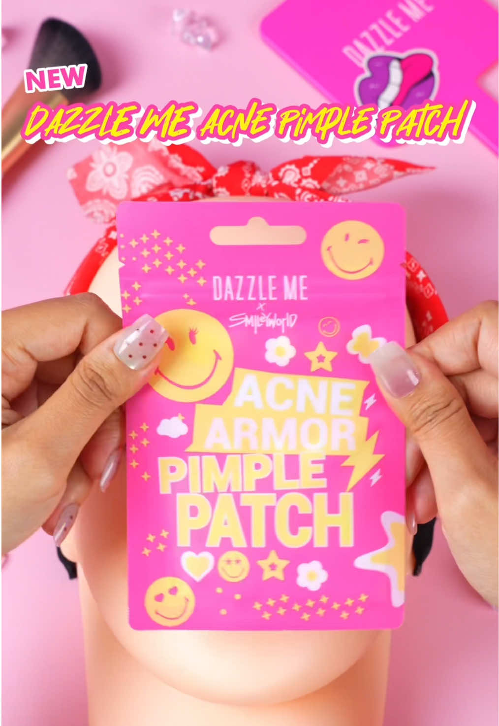 From us to YOU 💖 A little armour for your glow-up journey ✨ 💫 The cutest weapon against pimples just launched — and you NEED it. #DazzleMeMY #fyp #tiktokmalaysia #pimplepatch #acnepatch 