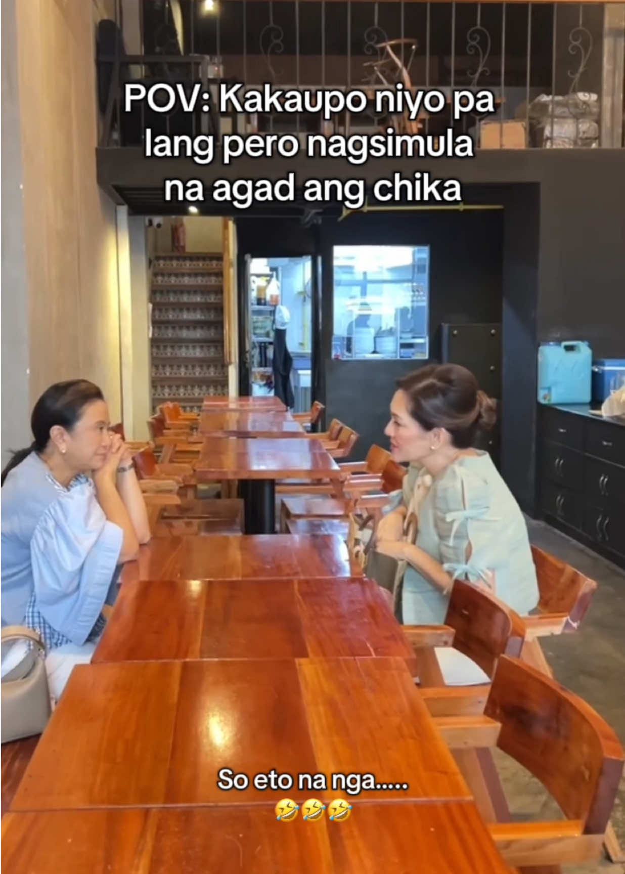 Chikahan agad agad! 😅 #chika #lenirobredo #risahontiveros #bffgoals #fyp