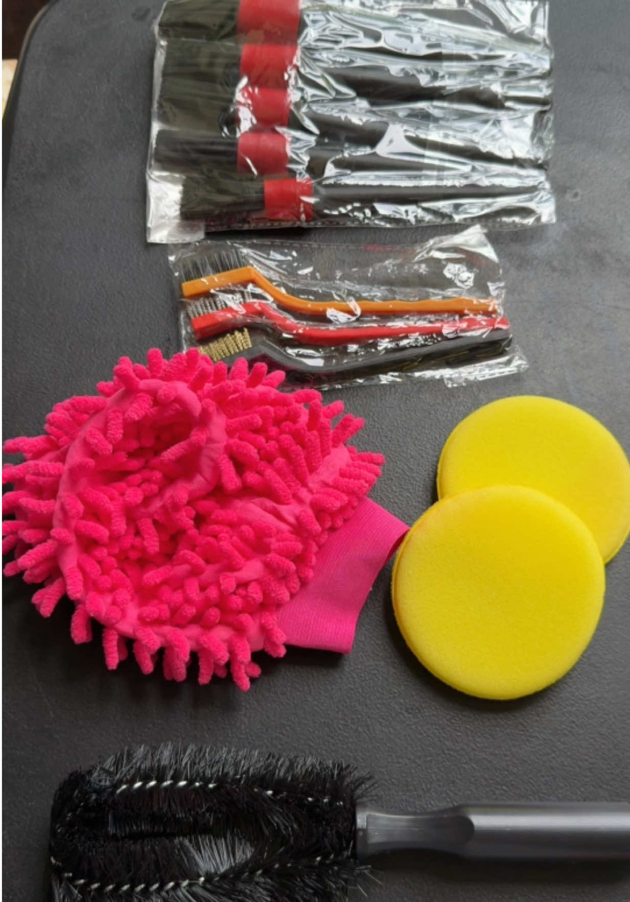 MOTOR 9pcs/12pcs car cleaning brush kit universal car seat detailing tire wheel rim wash tool #cardetailingbrush #detailingbrush #cleaningbrush #brush 