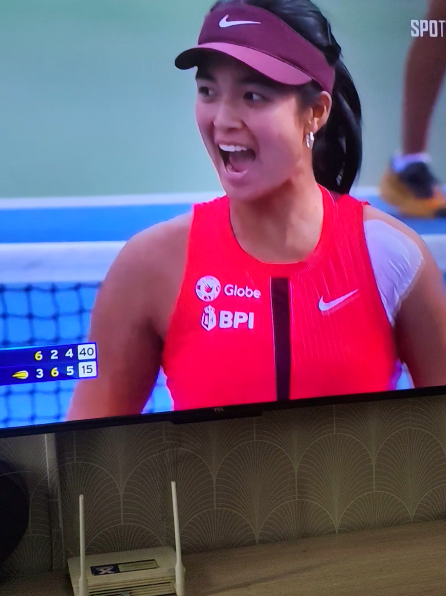 Only Filipino Knows 🇵🇭😅#AlexEala #USOpen #WTA #Tennis 