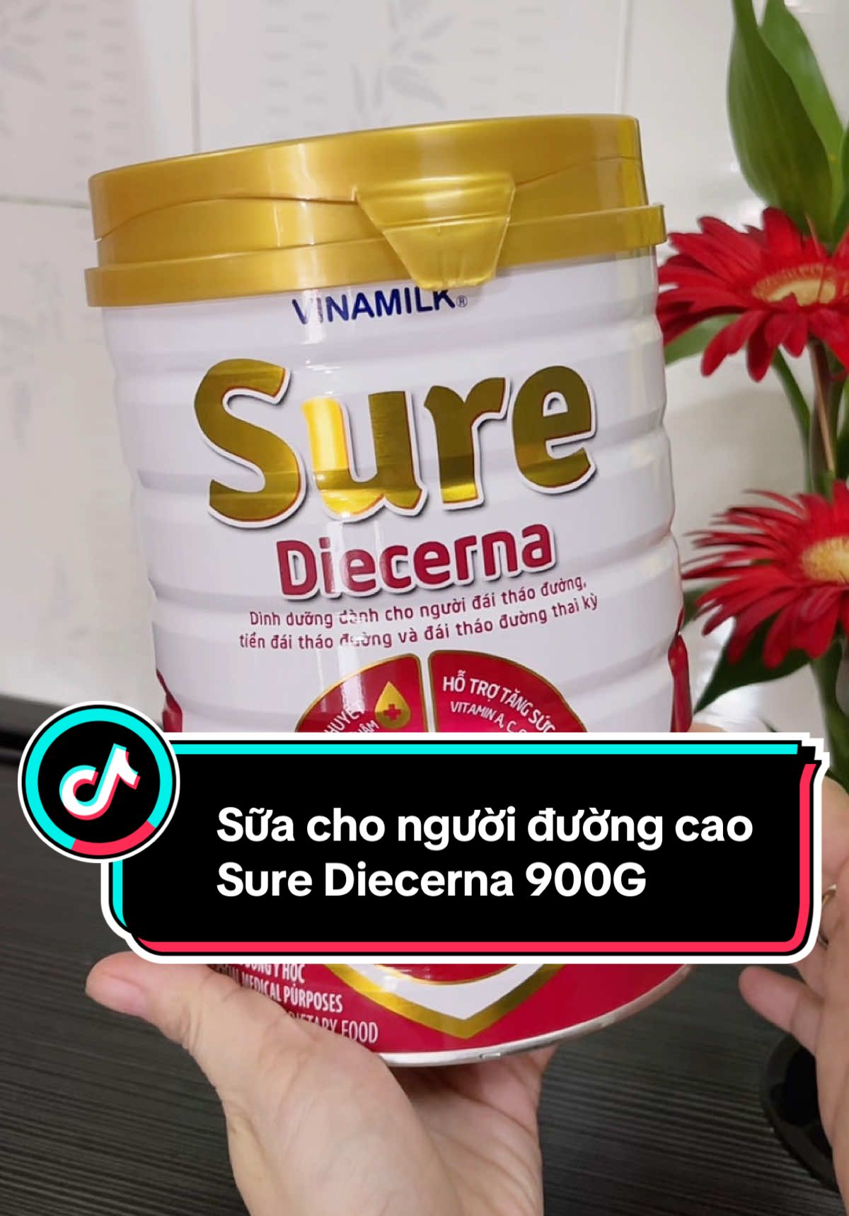 Sữa bột cho người tiểu đường Vinamilk Sure Diecerna hộp thiếc 900G ! #bachhoathuytrang #xuhuong #2025 #suabot #xuhuongtiktok 