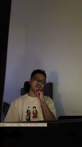 Lowkey ngomong! #becauseyoulovedme @Celine Dion 