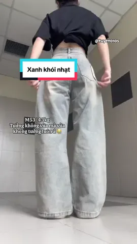 Em quần Jeans ống rộng có size xs màu siu ưng 🫶🫶 #xuhuongtiktok #haul #outfitideas #quanjeanongrong #quanjeannu 