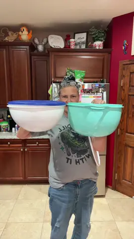 Now Thatsa Mega Bowl! Tupperware products stand the test of time. I have had my 32 cup size bowls for over 25 years and they still are as fantastic as when I bought them. When I saw they now had an even bigger one I had to get one before cookie baking season. So good for those double and triple batches. These would make amazing gifts for all your baker friends and family this holiday season. 