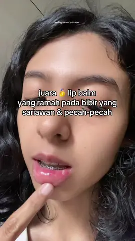 marah❌ ramah dong✨ dan gak terasa perih pakai lip balm BLP. Tips ampuh pls pake ini pas menjelang tidur besok paginya bibir merah merona dan stay hydrated 💓 #blp #blpbeauty #lipbalm #butterbalm #beauty #lip 