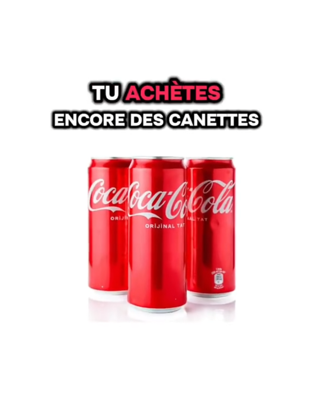 Tu achètes encore des canettes ?🥤 #drfinance #hack #astuces #canette #cocacola 