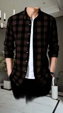 Kemeja flanel motif kotak pria #baju #kemejaflanel #bajukemeja #baju #fyp 